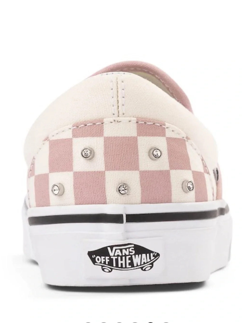 Vans Classic Slip-On Rhinestone Checkerboard - Picture 6 of 12